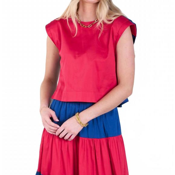 NEW EMILY MCCARTHY hattie tank top in americano